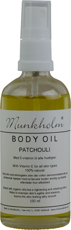 Body Oil, Patchouli, 100ml