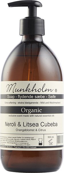 Liquid Soap,Neroli & Litsea Cubeba, 500ml