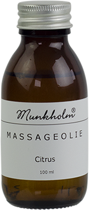 Massage Oil, Citrus, 100ml