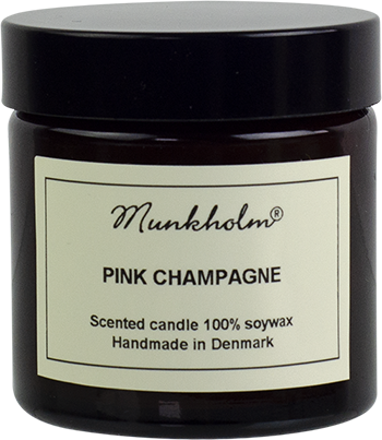 Soy Wax Candle, Pink Champagne 60 ml.