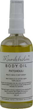 Body Oil, Patchouli, 100ml