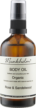 Bodyoil, Rose & Sandelwood, 100 ml